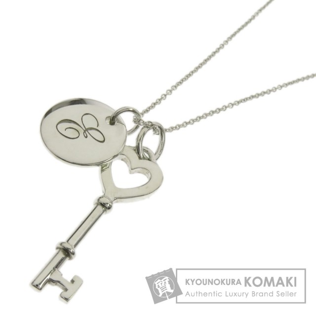 TIFFANY&Co. ティファニー ハート キー ネックレス シルバー レディース