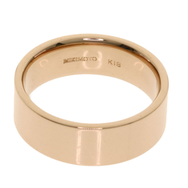 MIKIMOTO ミキモト シンプルデザイン リング・指輪 K18ピンクゴールド  