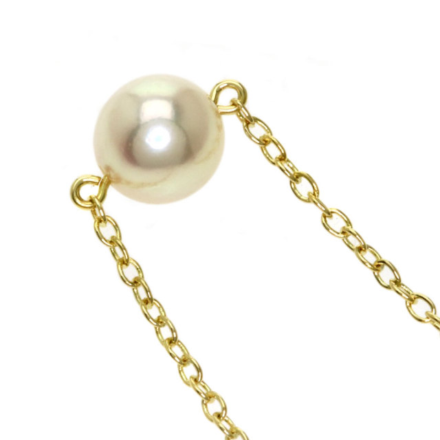 【真贋保証♡極上美品】ミキモト ネックレス＆リング K18 アコヤ真珠 ダイヤ MIKIMOTO - ミキモト K18WG アコヤ 真珠/パール ペンダント