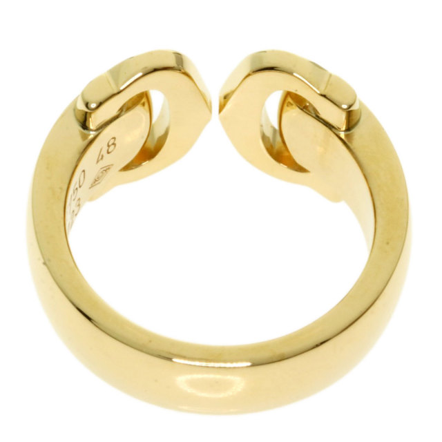 CARTIER カルティエ 2C ブークルセ ダイヤモンド #48 リング・指輪 K18 