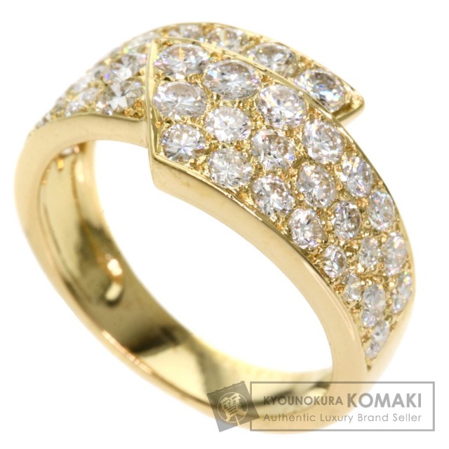 Van Cleef Arpels ヴァンクリーフ アーペル ダイヤモンド リング 指輪 K18イエローゴールド レディース ブランド京の蔵小牧 ネット販売部