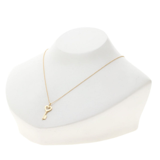 TIFFANY&Co. ティファニー ハートキー ミニ ネックレス K18
