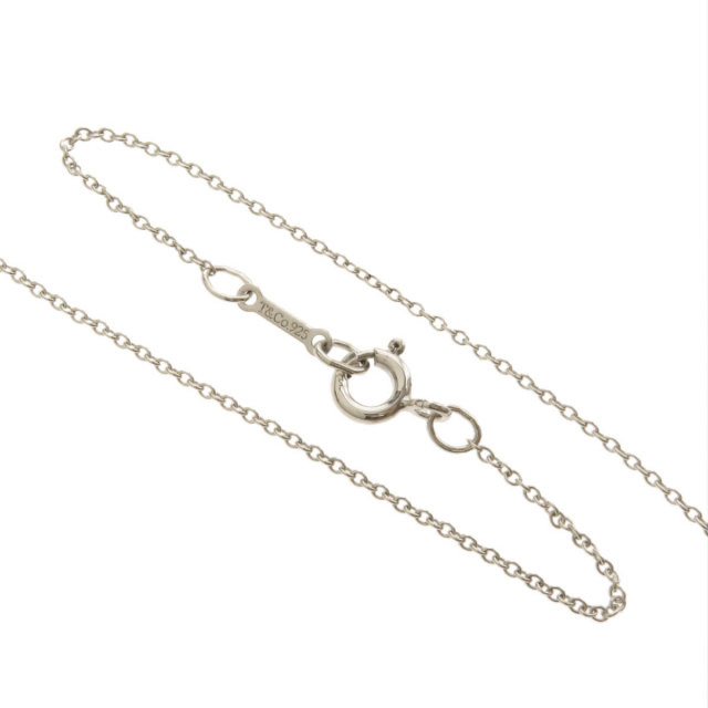 TIFFANY&Co. ティファニー ラビングハート ルビー ネックレス シルバー 