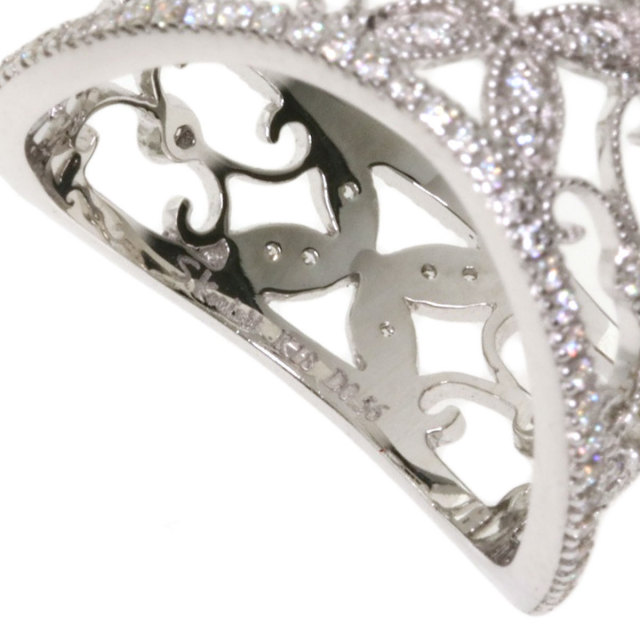 0.56ct ダイヤモンド 小西理 リング・指輪 K18ホワイトゴールド 4.3g  