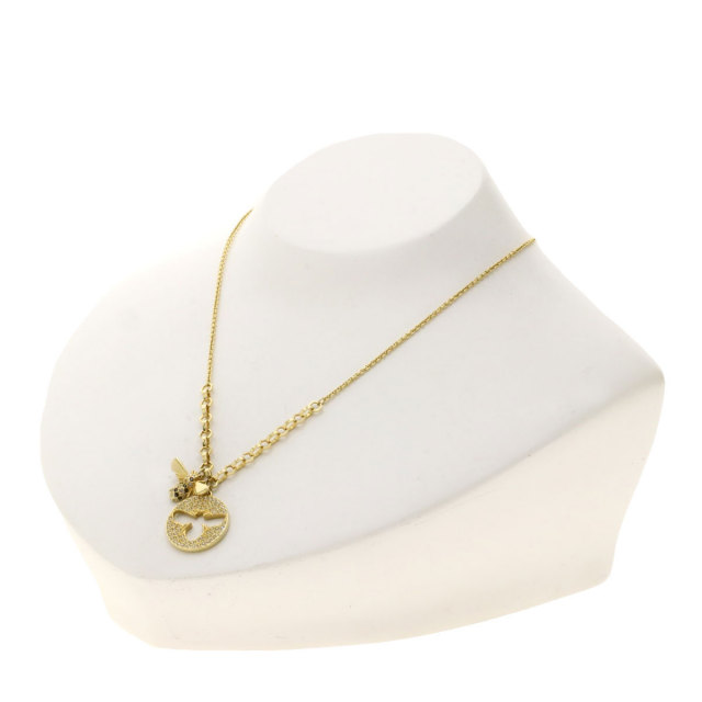 SWAROVSKI スワロフスキー 蜂モチーフ ネックレス 金属製 レディース