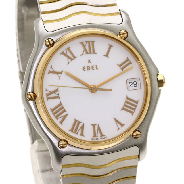 K18YG】 EBEL エベル クラシックスポーツ 12P 腕時計 不動