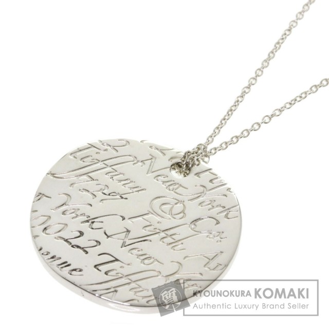 Tiffany&Co. ティファニー ノーツ ラウンド ネックレス 925刻印 Tiffany&Co. ティファニー ノーツ ラウンド ネックレス 925刻印