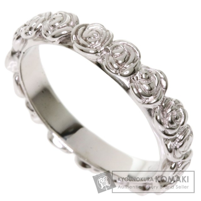 Carrera y Carrera リング Carrera y Carrera 18K White Gold 0.35ct Diamond and Onyx