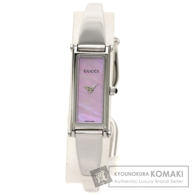 GUCCI【グッチ】1500Lスクエアフェイス腕時計SS/SSレディース【中古  