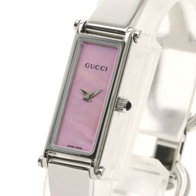 GUCCI【グッチ】1500Lスクエアフェイス腕時計SS/SSレディース【中古  