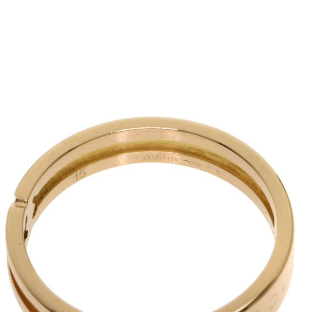 GUCCI グッチ インフィニティリング #15 日本限定 リング・指輪 K18 