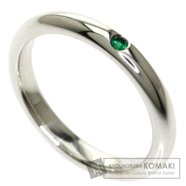 TIFFANY&Co. ティファニー エメラルド リング・指輪 シルバー  