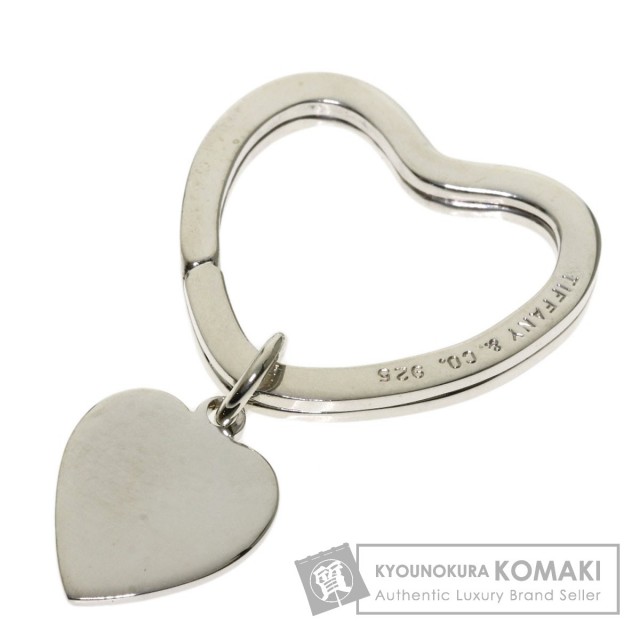 TIFFANY&Co. ティファニー キーリング ハート キーホルダー シルバー  
