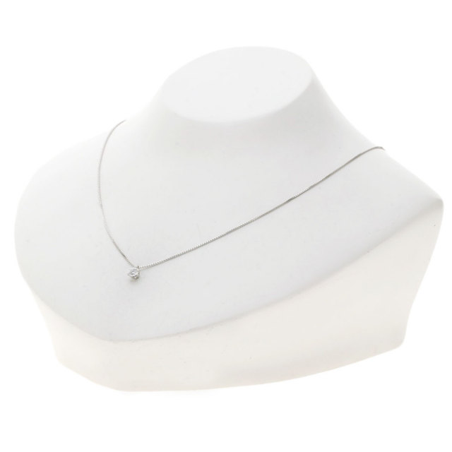 0.31ct ダイヤモンド ネックレス プラチナPT900/PT850 2.4g レディース