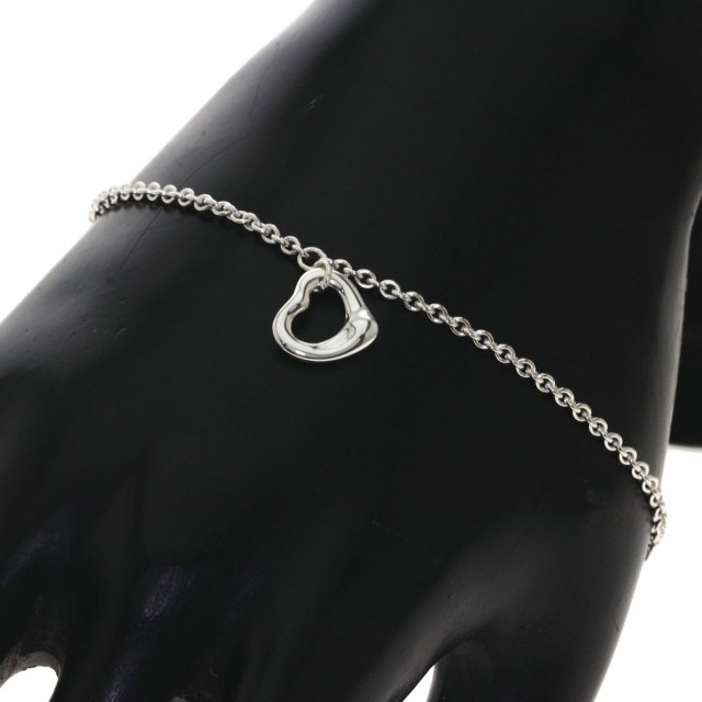 TIFFANY&Co.ティファニーオープンハートブレスレットシルバーレディース
