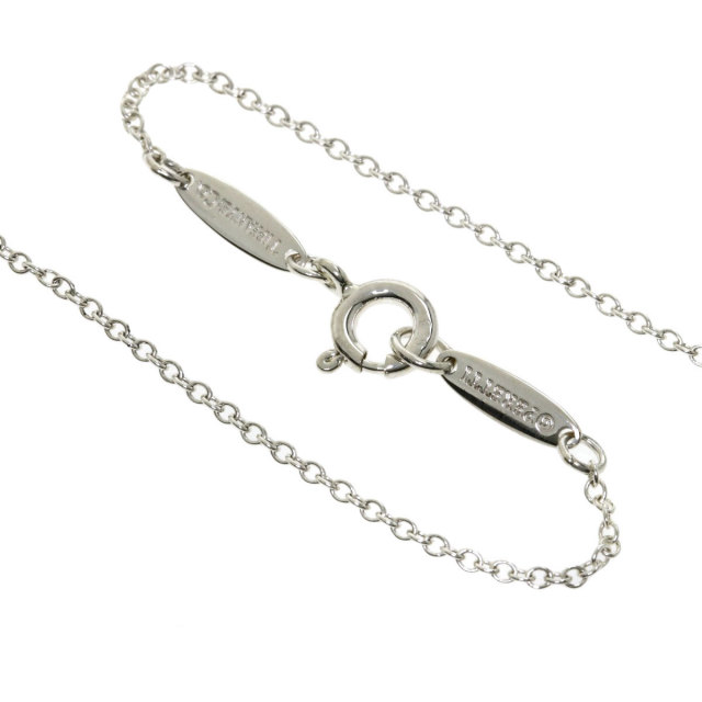 TIFFANY&Co. ティファニー オーバル キー ネックレス シルバー レディース