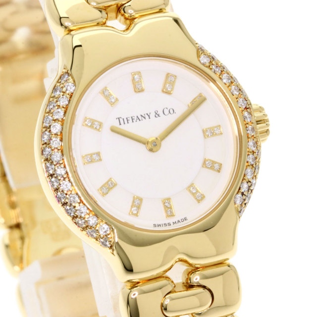 TIFFANY&Co. ティファニー L0133 ティソロ 腕時計 K18イエロー