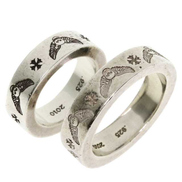 CHROME HEARTS シルバーリング 内径ヤク 2センチ 楽しくっ 