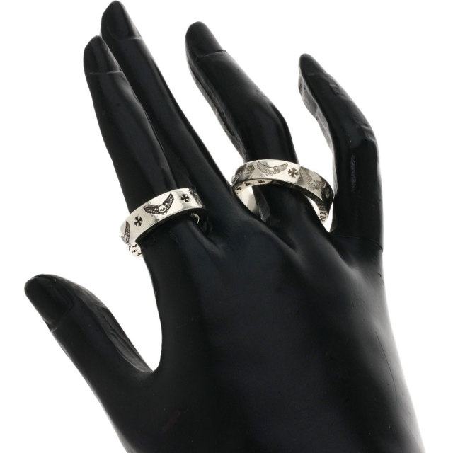 CHROMEHEARTSクロムハーツスペーサーペアリング2点セットリング・指輪  