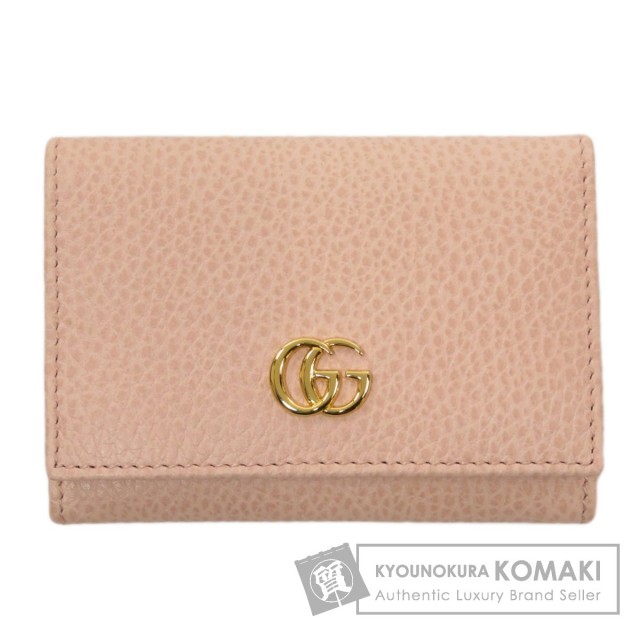 GUCCI グッチ 474748 GGマーモント 名刺入れ カードケース レザー  