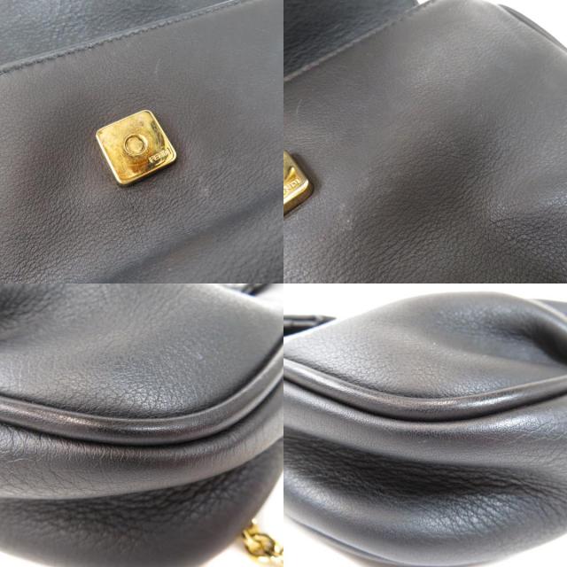 FENDI フェンディ 8M0276 チェーンショルダー ゴールド金具 ショルダー  