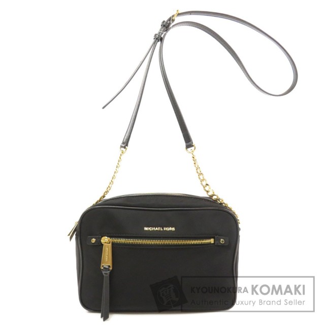 Michael Kors マイケルコース ロゴモチーフ ショルダーバッグ ナイロン素材 レザー レディース ブランド京の蔵小牧 ネット販売部