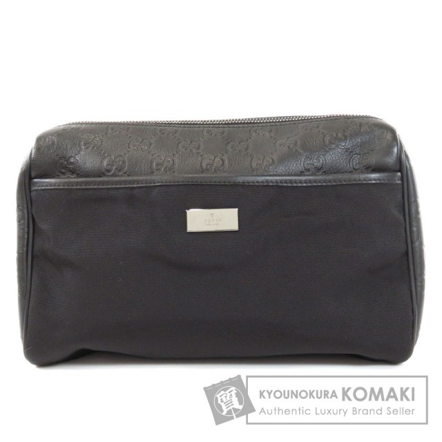 春一番b Gucci グッチ Gg シマ セカンドバッグ レザー ナイロン メンズ 春一番b Gucci グッチ Gg シマ セカンドバッグ レザー ナイロン メンズ