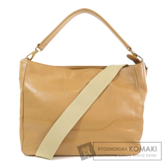 DAKS ダックス 2WAY ショルダーバッグ レザー レディース
