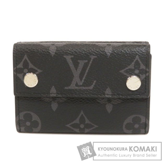 ルイヴィトン コンパクト財布 モノグラム エクリプス ハイブリッド  