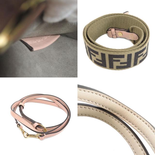 FENDI フェンディ 8BT306 A6CG フリップスモール ズッカ ショルダー 