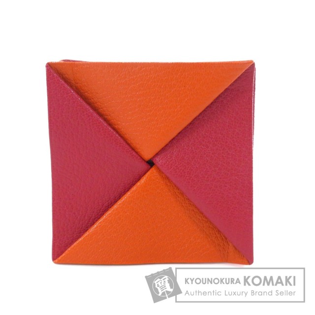 エルメス コインケース ズールー レッド シェーブル 赤（HERMES 