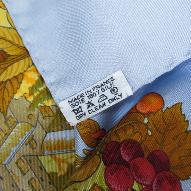 ☆ エルメス シルク スカーフ カレ90 『Au pays de Cocagne』楽園にて  