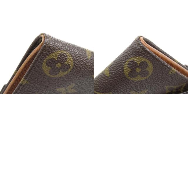 LOUIS VUITTON 二つ折り財布 Wホック モノグラム ユニセックス