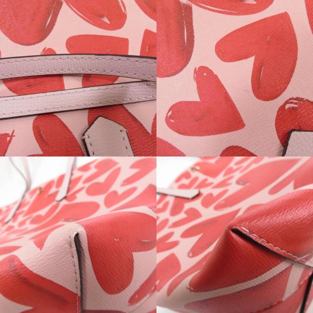 kate spade ケイトスペード ハート柄 トートバッグ レザー