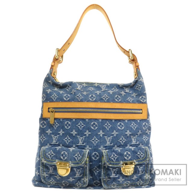 LOUIS VUITTON ルイヴィトン M95048 バギー GM モノグラムデニム  