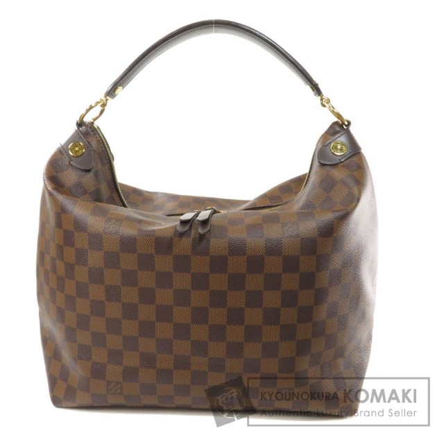 LOUIS VUITTON ルイヴィトン N41861 ドゥオモ ホーボー ダミエ エベヌ  
