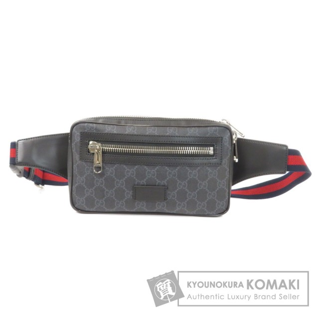GUCCI グッチ 474293 GGスプリーム ボディバッグ ヒップバッグ 