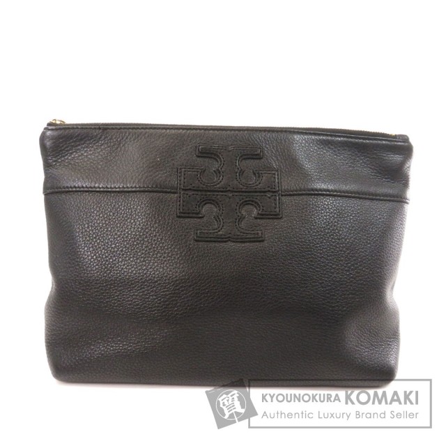 Tory Burch トリーバーチ クラッチバッグ ロゴ セカンドバッグ レザー 