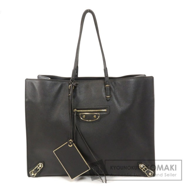 BALENCIAGAバレンシアガ387480ペーパーA4トートバッグカーフユニセックス