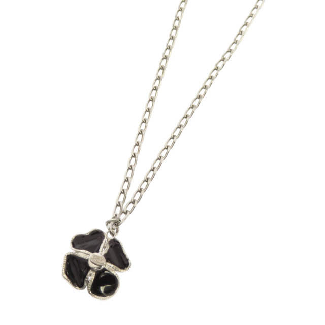 CHANEL シャネル クローバーモチーフ ネックレス 金属製 レディース