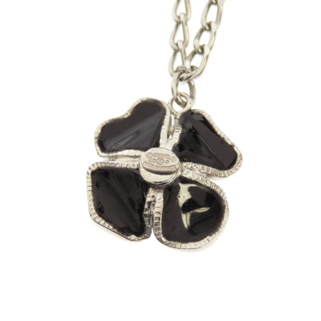 CHANEL シャネル クローバーモチーフ ネックレス 金属製