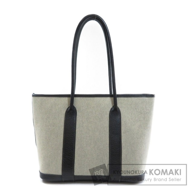 HERMES エルメス ガーデンジップ PM トートバッグ トワル レディース 