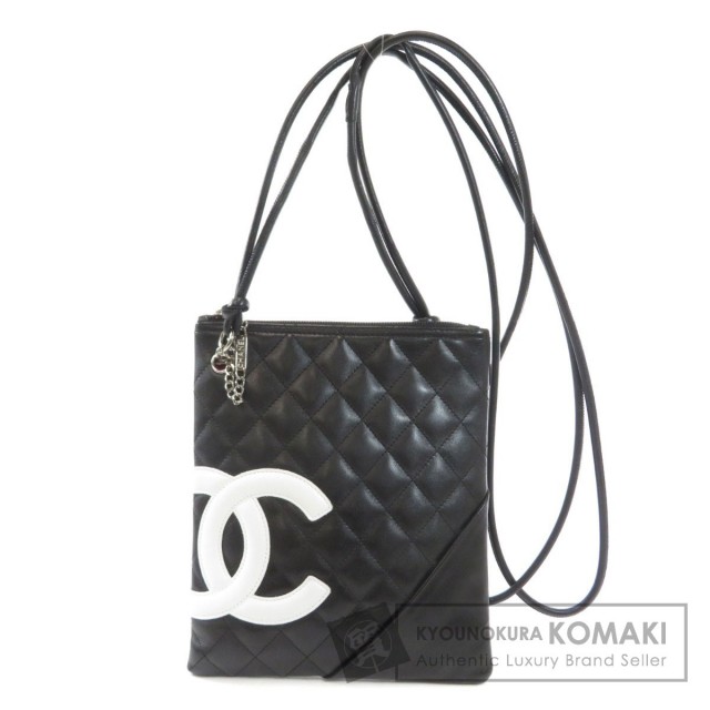 CHANEL シャネル カンボンライン ショルダーバッグ カーフ レディース 