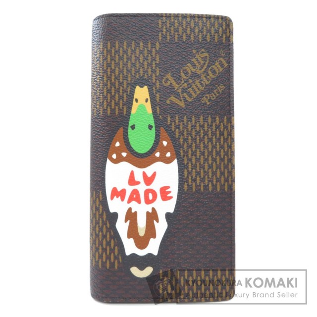 LOUIS VUITTON ルイヴィトン N60393 ポルトフォイユ・ブラザ 