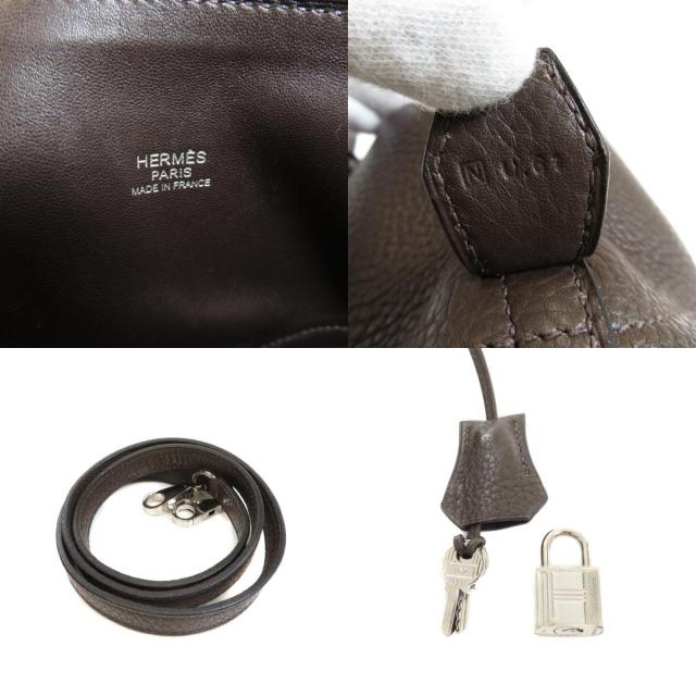 市場】【中古】 エルメス ハンドバッグ ボリード31 トゴ ショコラ