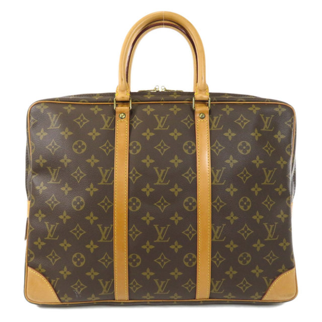 LOUIS VUITTON モノグラム ビジネスバッグ LOUIS VUITTON ルイヴィトン M40225 モノグラム・マカサー