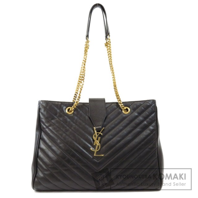 YSL バックル ゴールド 白革ベルト付き イヴ・サンローラン 滑ら 正規 