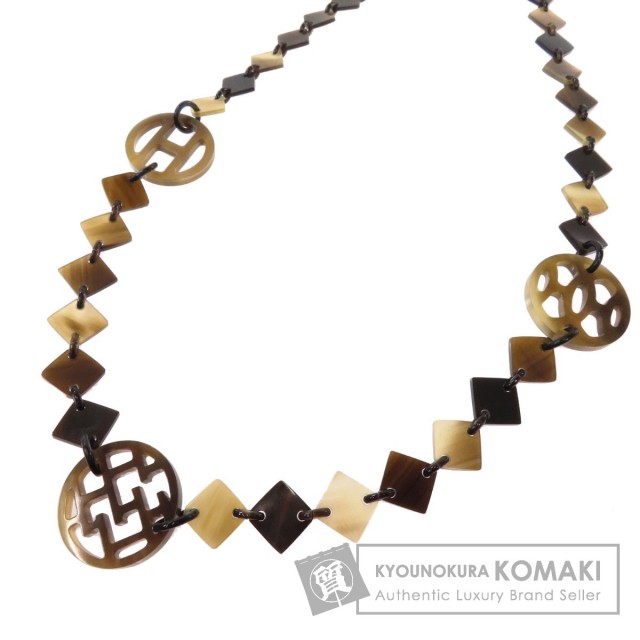 HERMES エルメス バッファローホーン ネックレス バッファローホーン  