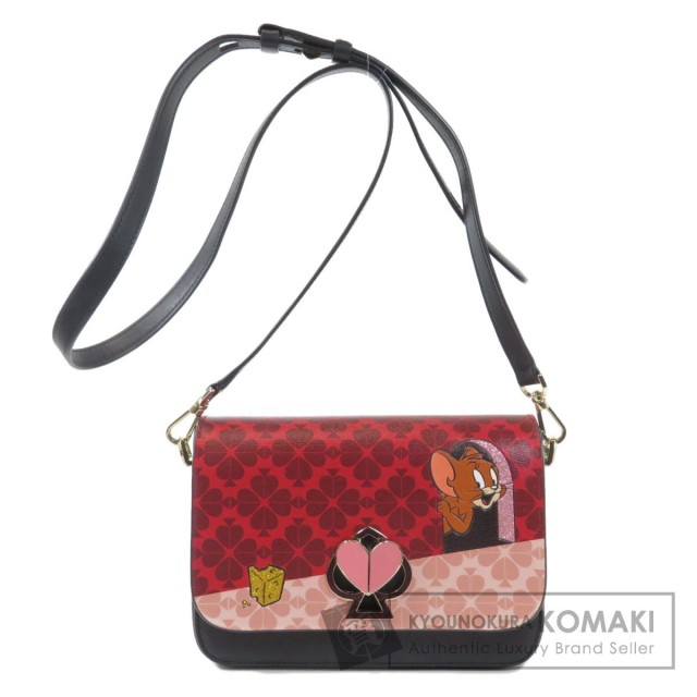 kate spade ケイトスペード トムとジェリー ショルダーバッグ レザー 