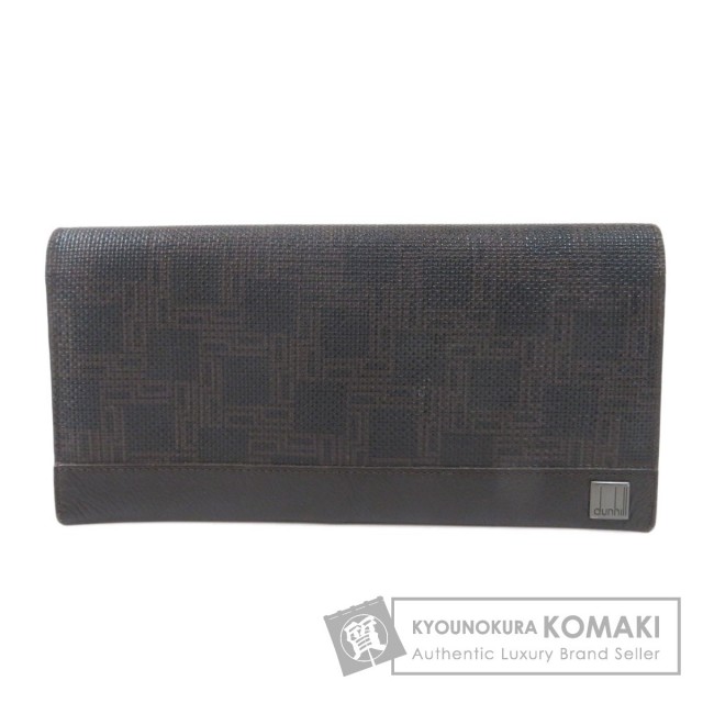 Dunhillダンヒルロゴ長財布（小銭入れあり）PVCメンズ 